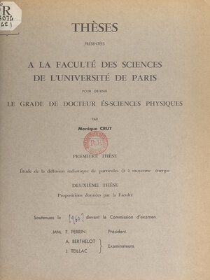 cover image of Étude de la diffusion inélastique de particules alpha à moyenne énergie